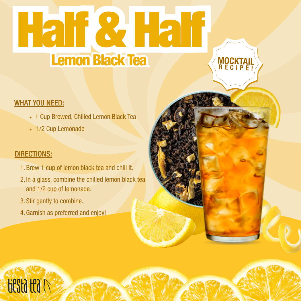 Lemon Black Tea - Lemon Citrus Black Tea