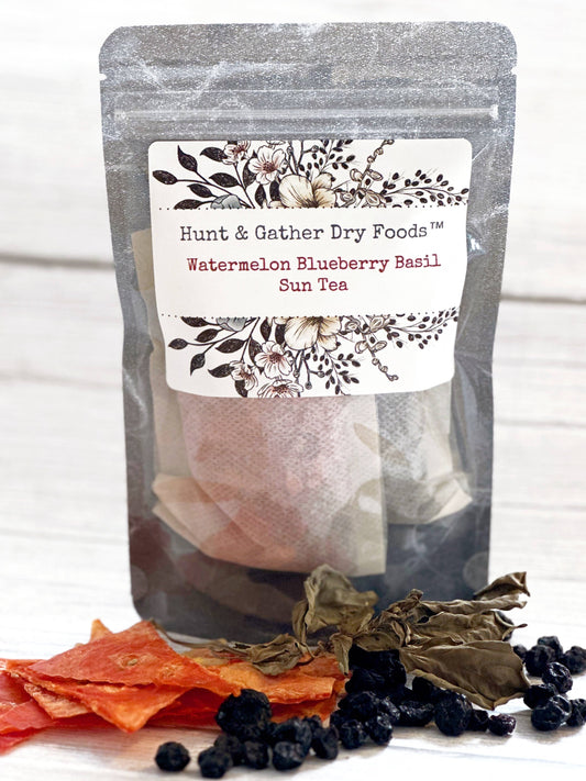 Watermelon, Blueberry & Basil Sun Tea Kit
