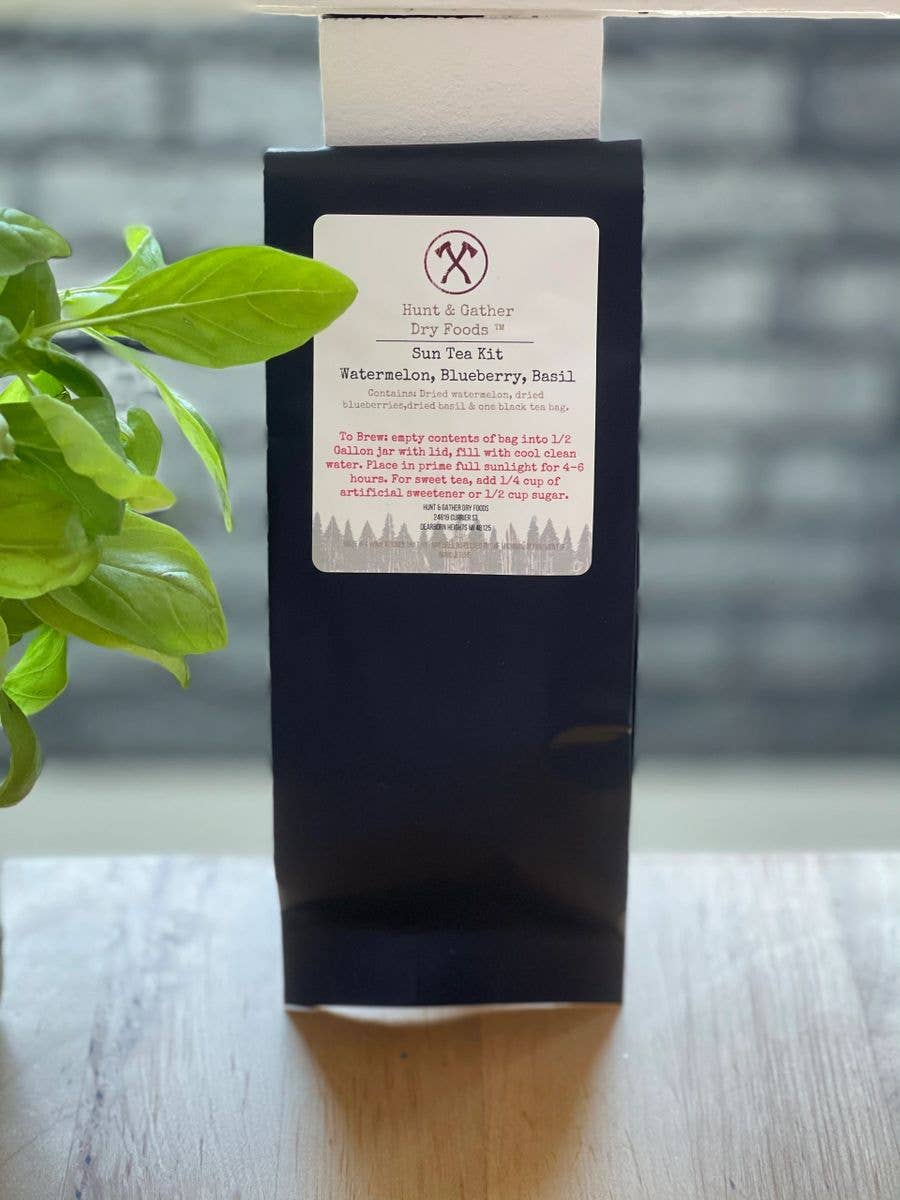 Watermelon, Blueberry & Basil Sun Tea Kit