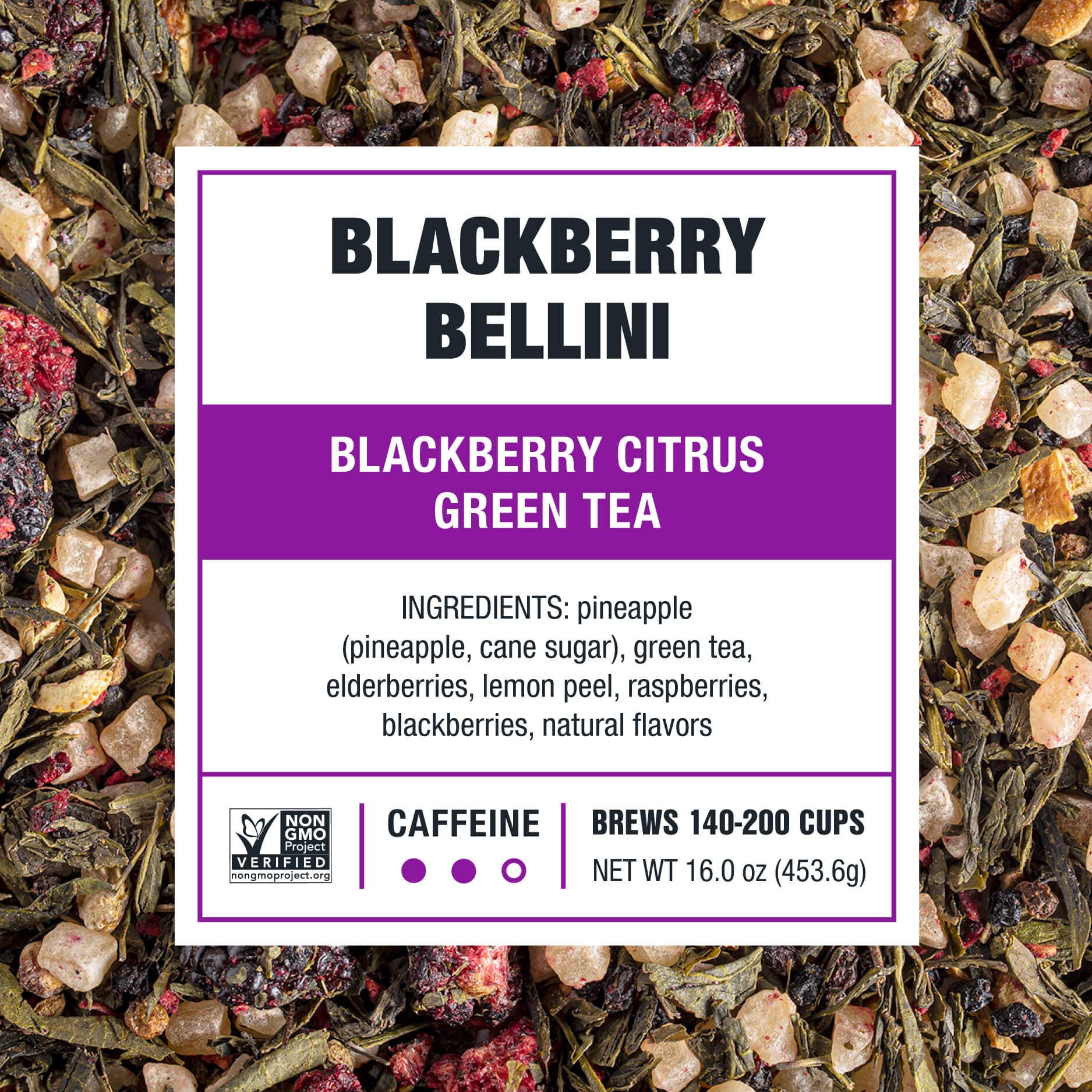 Blackberry Bellini - Blackberry Citrus Green Tea