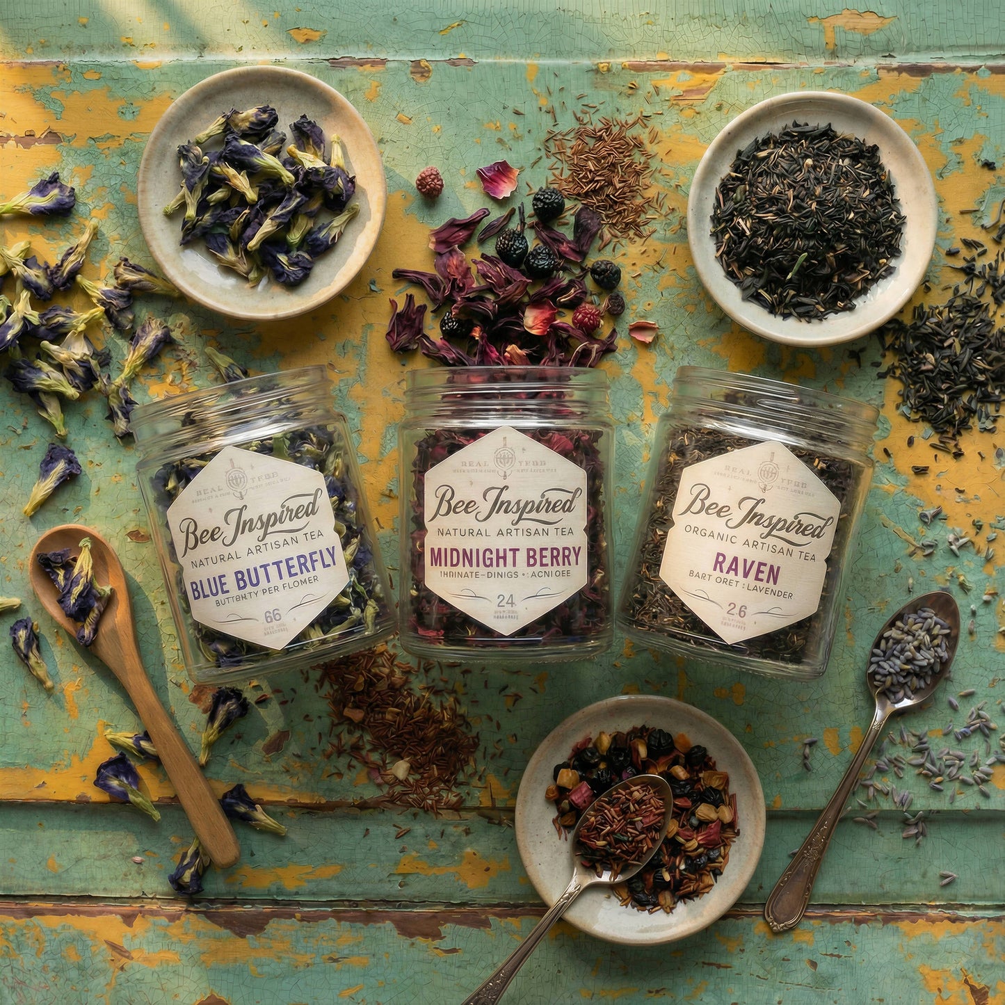 Blue Butterfly Tea | Loose-Leaf Butterfly Pea Flower Tea