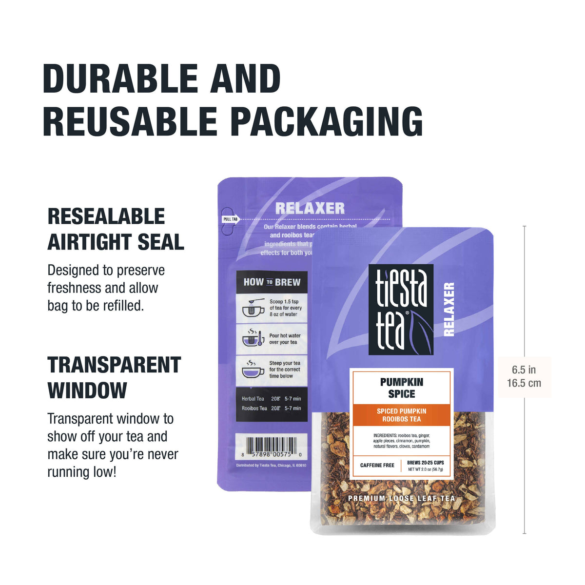 Pumpkin Spice Tea | Spiced Pumpkin Rooibos Loose Leaf