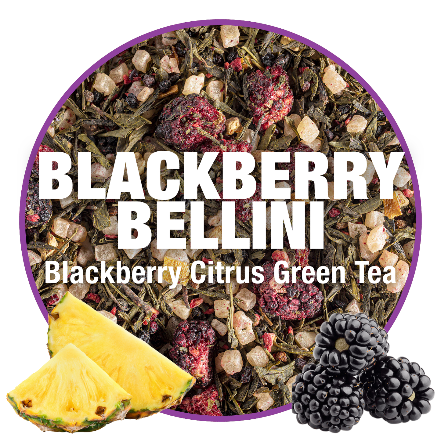 Blackberry Bellini - Blackberry Citrus Green Tea