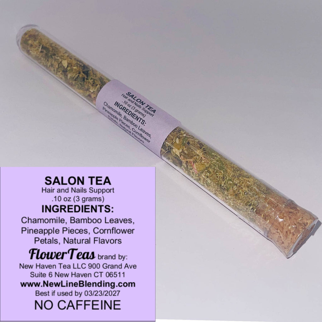 Loose Leaf Tea and Matcha in Test Tube: Açaí Matcha