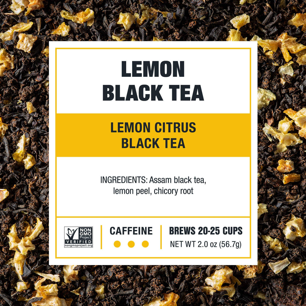 Lemon Black Tea - Lemon Citrus Black Tea