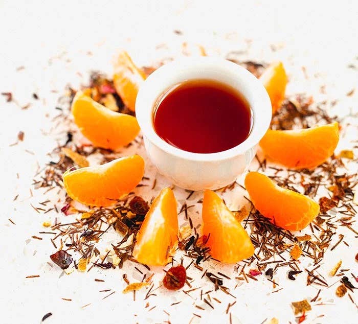Blood Orange Smoothie Tea