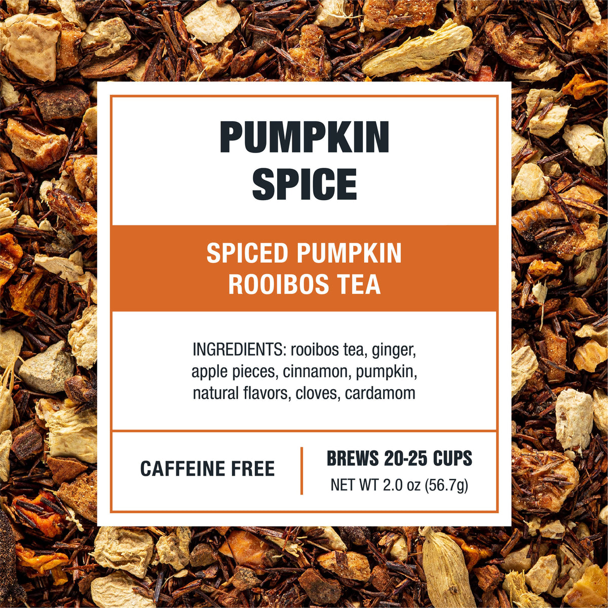 Pumpkin Spice Tea | Spiced Pumpkin Rooibos Loose Leaf