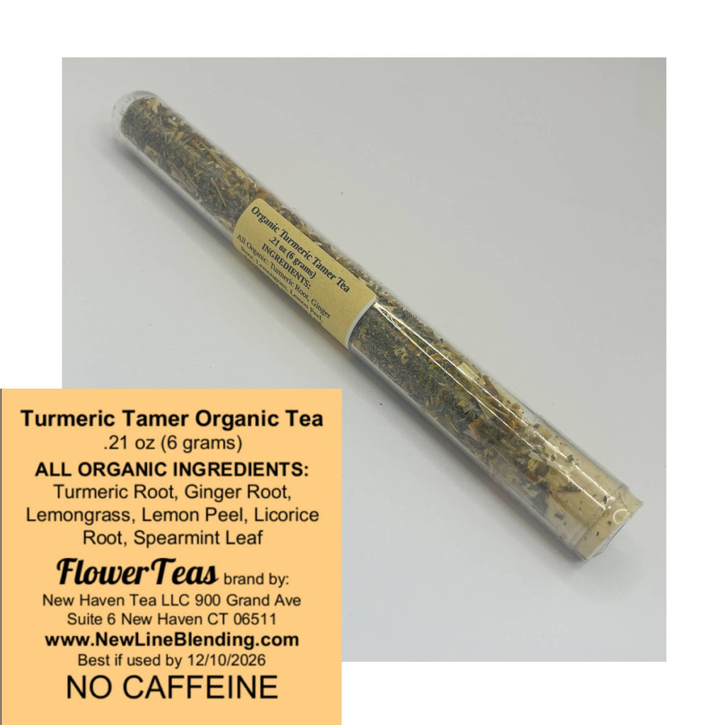 Loose Leaf Tea and Matcha in Test Tube: Darjeeling Blueberry