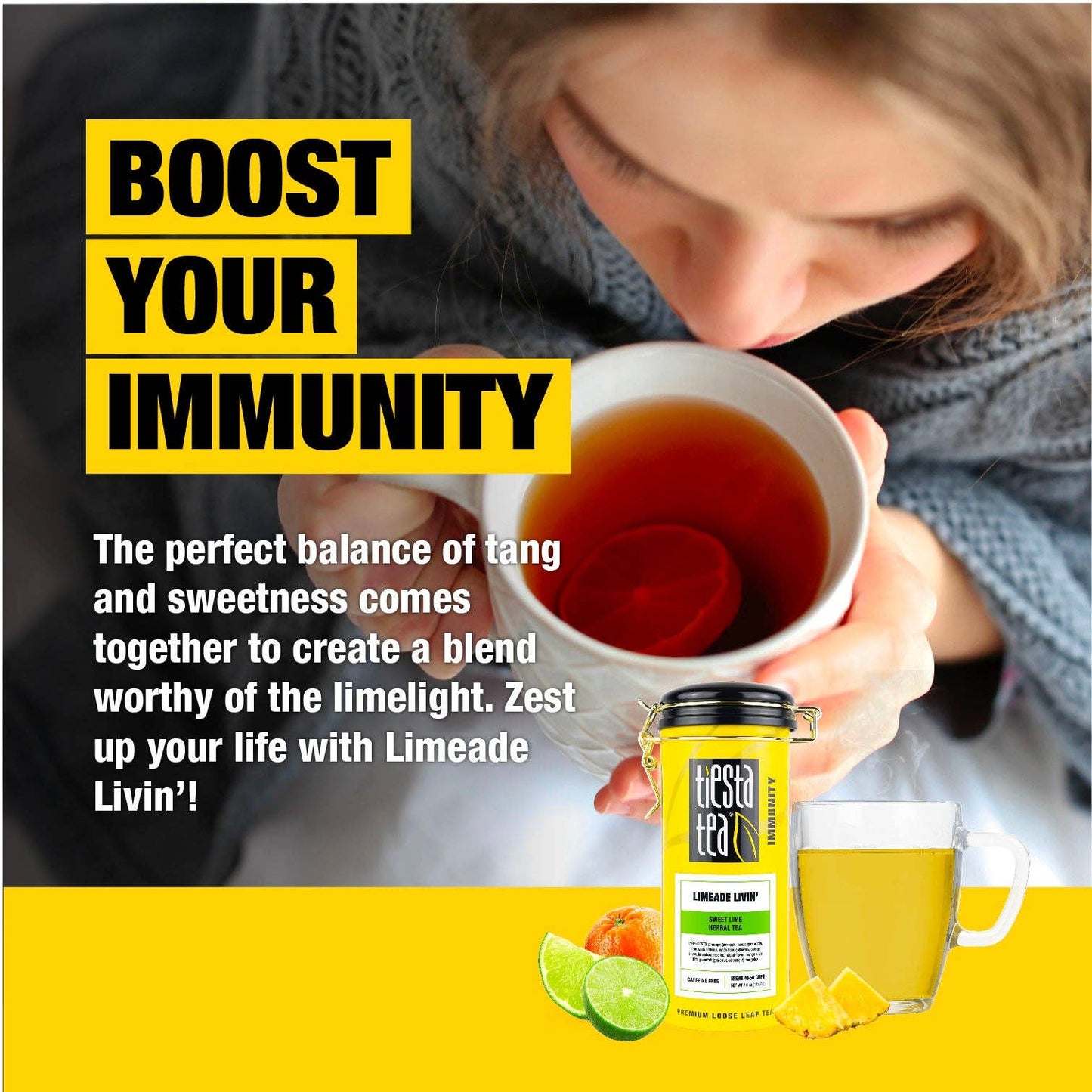 Limeade Livin' - Sweet Lime Herbal Tea
