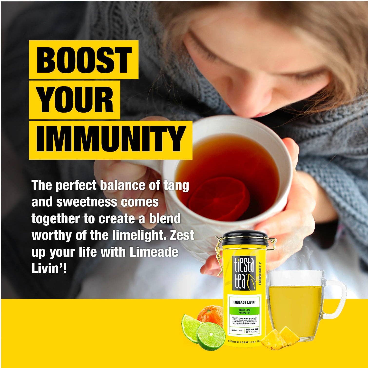 Limeade Livin' - Sweet Lime Herbal Tea