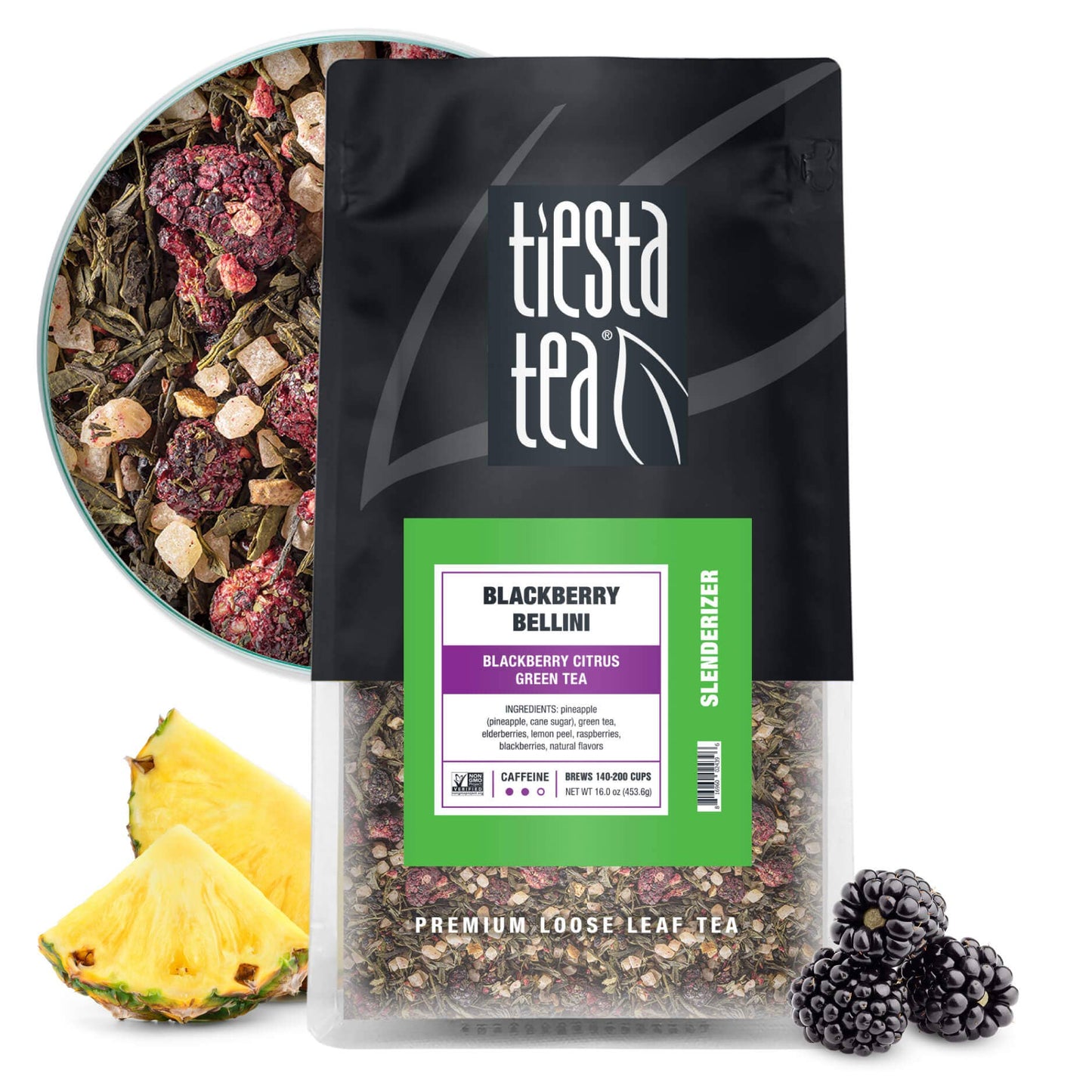 Blackberry Bellini - Blackberry Citrus Green Tea