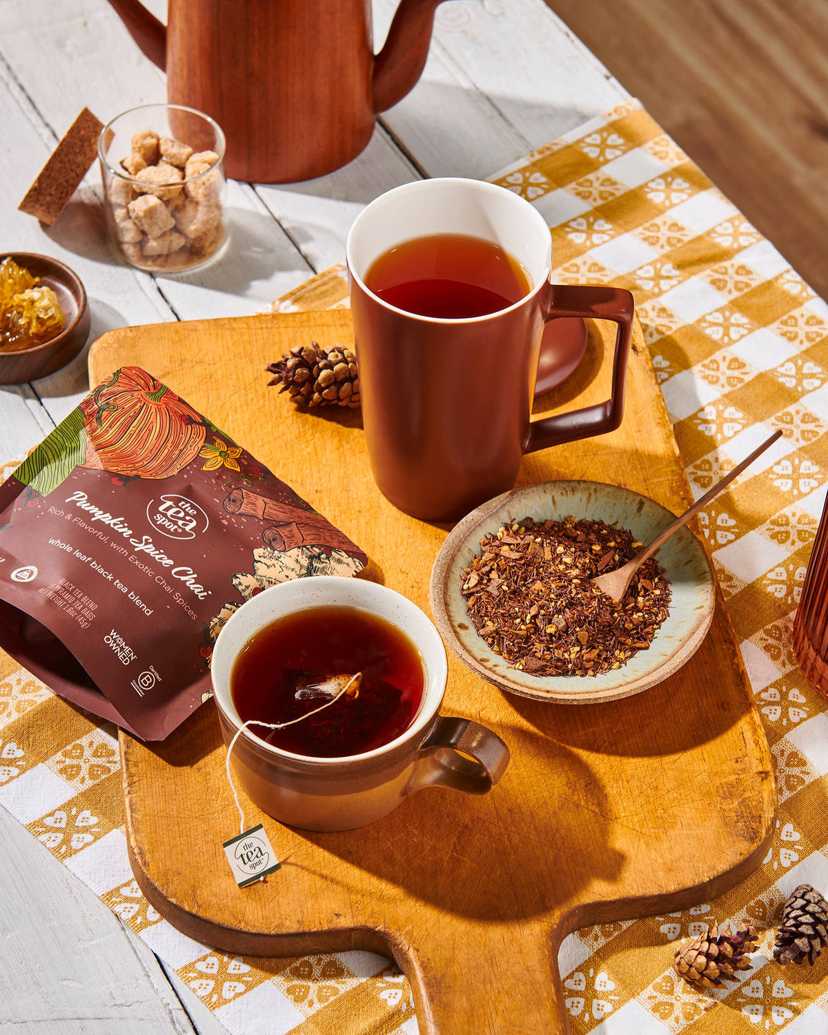 Pumpkin Spice Chai Tea: Retail Pouch (15 Sachets) - 5 units