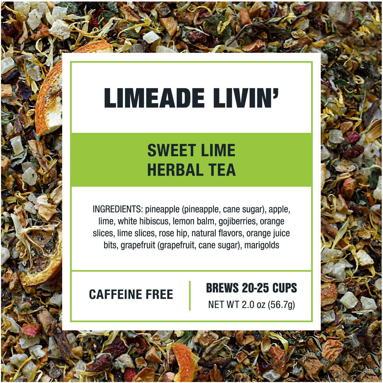 Limeade Livin' - Sweet Lime Herbal Tea