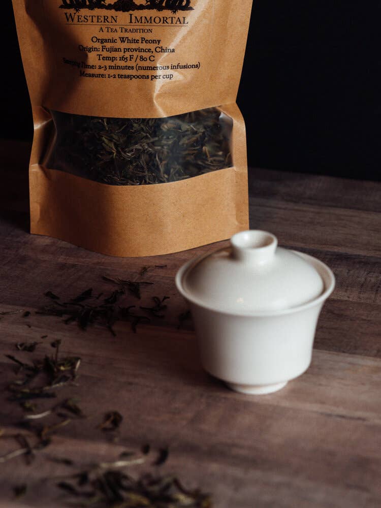 Organic White Peony: 1 oz