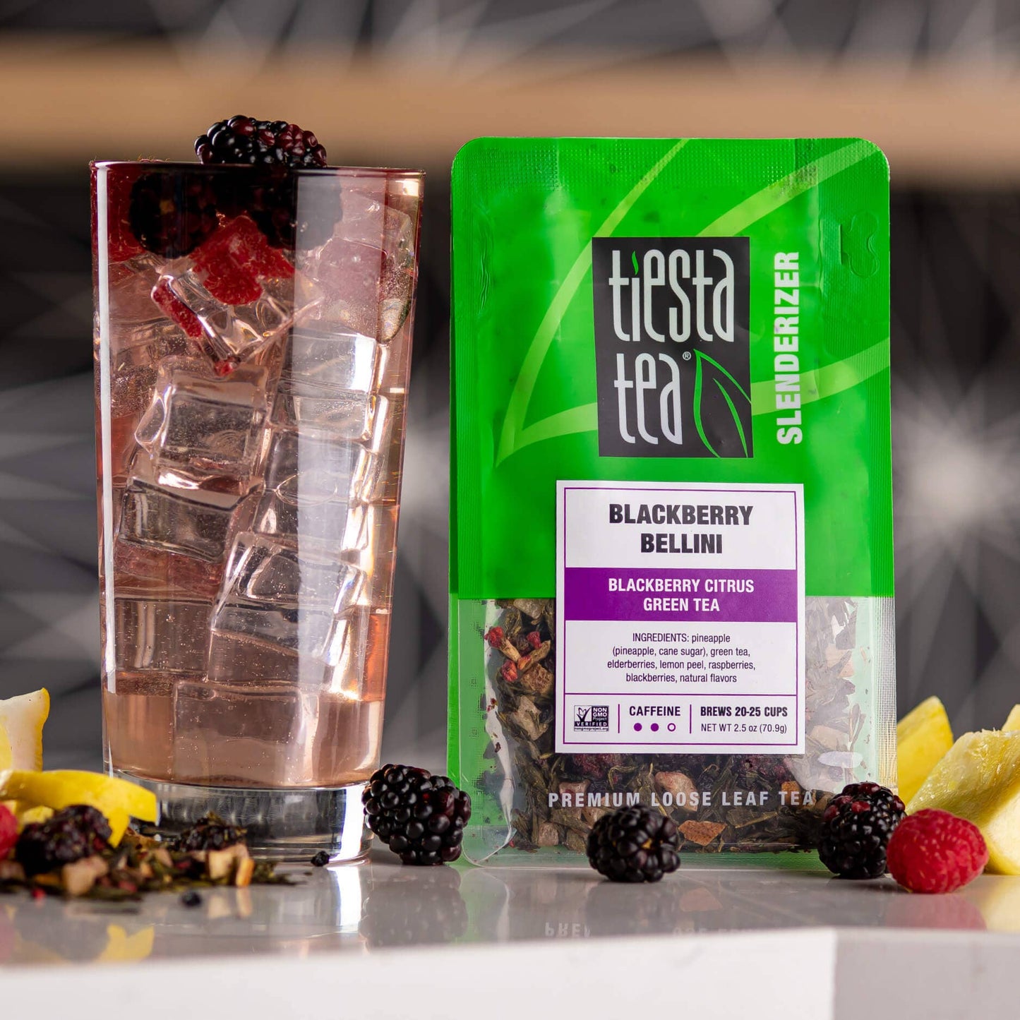 Blackberry Bellini - Blackberry Citrus Green Tea