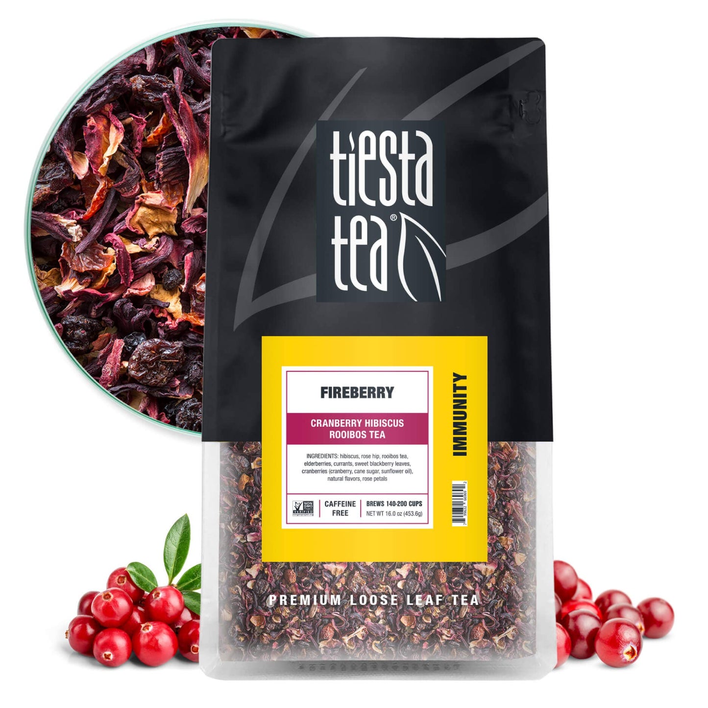 Fireberry - Cranberry Hibiscus Rooibos Tea