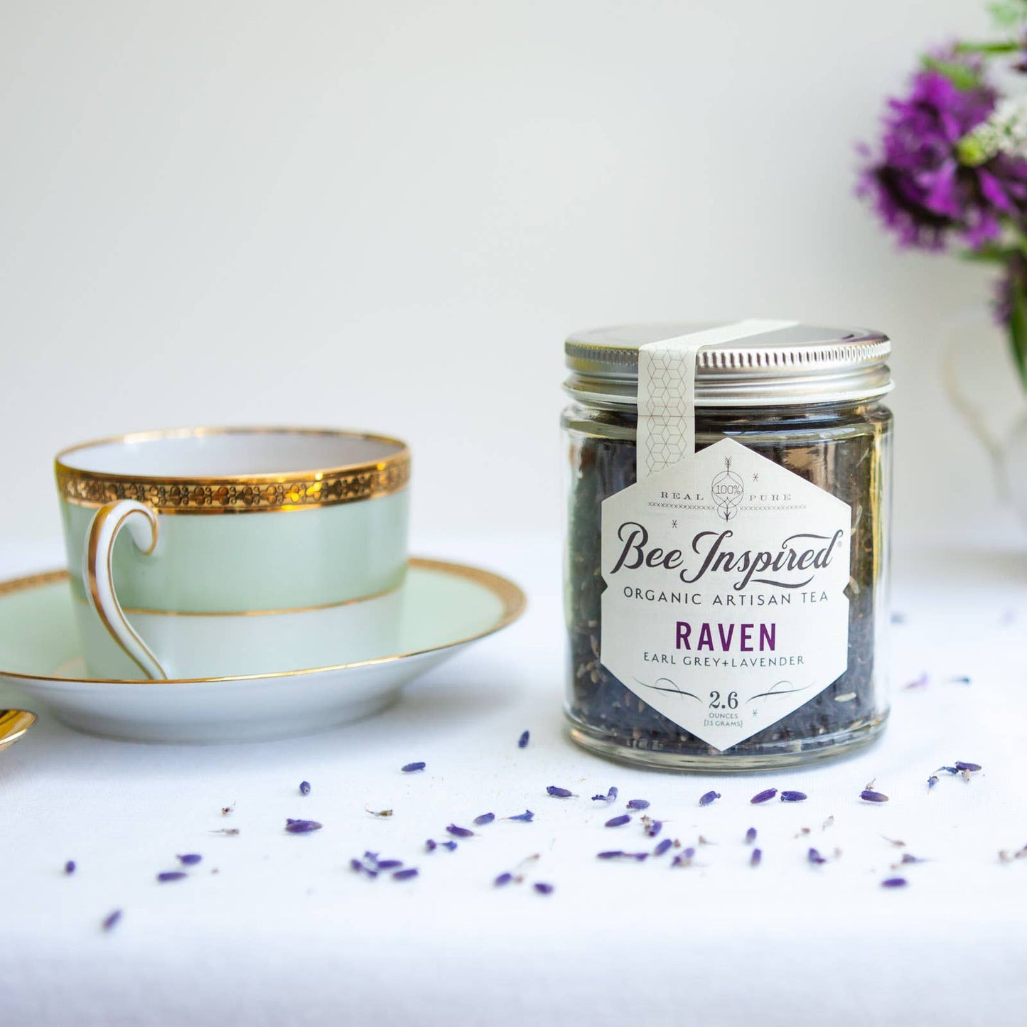 Raven Tea | Loose-Leaf Earl Grey & Lavender Tea