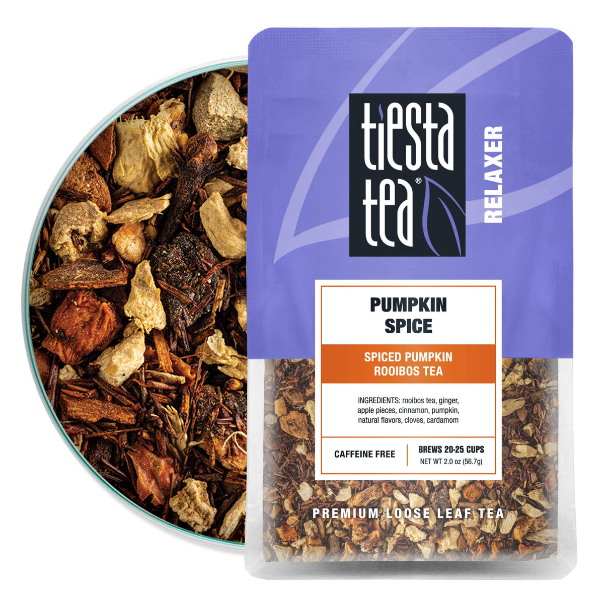 Pumpkin Spice Tea | Spiced Pumpkin Rooibos Loose Leaf