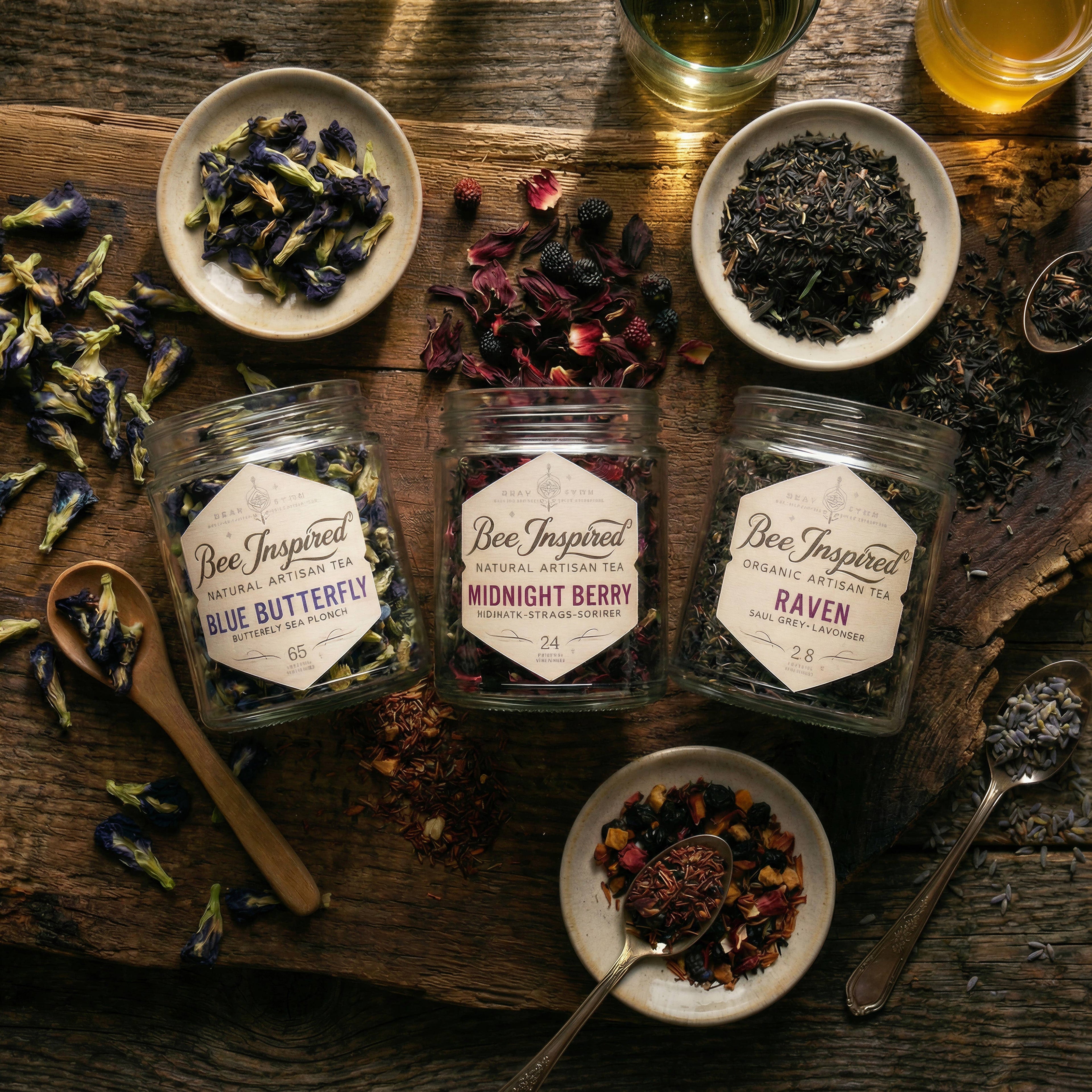 Blue Butterfly Tea | Loose-Leaf Butterfly Pea Flower Tea