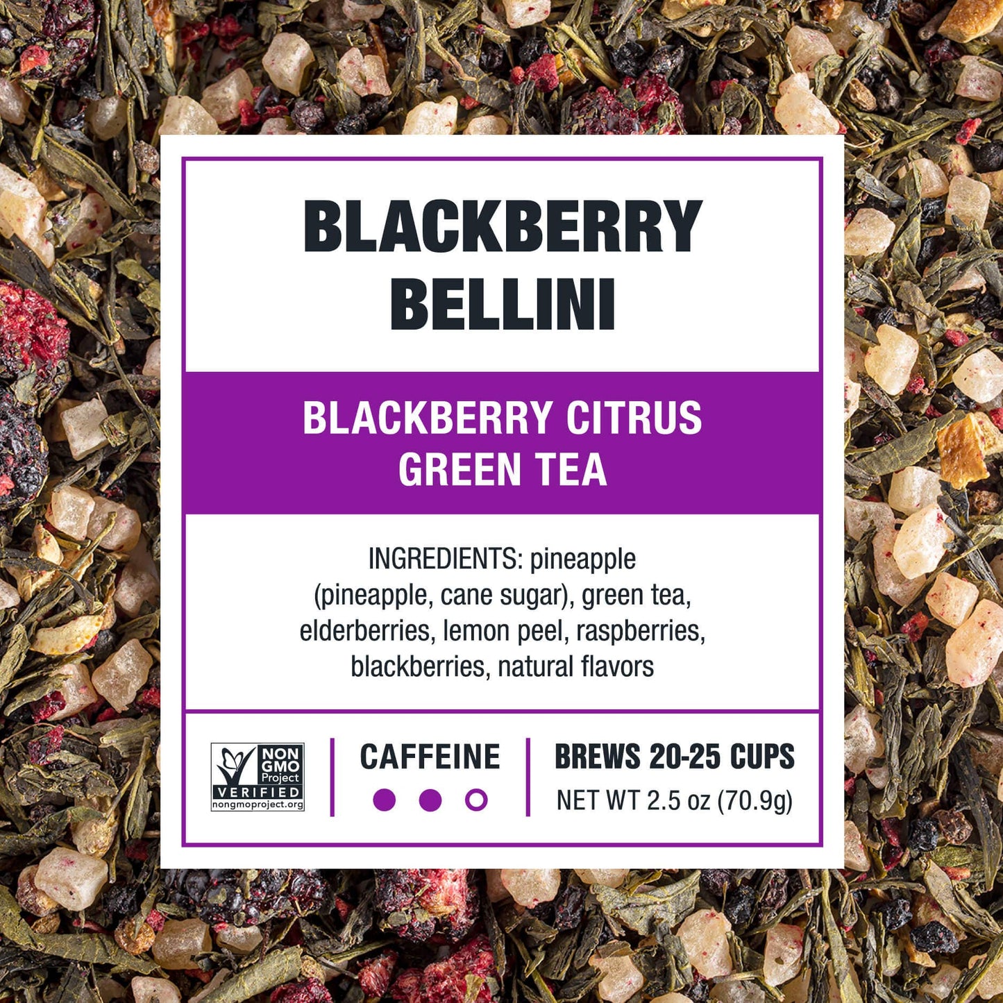 Blackberry Bellini - Blackberry Citrus Green Tea