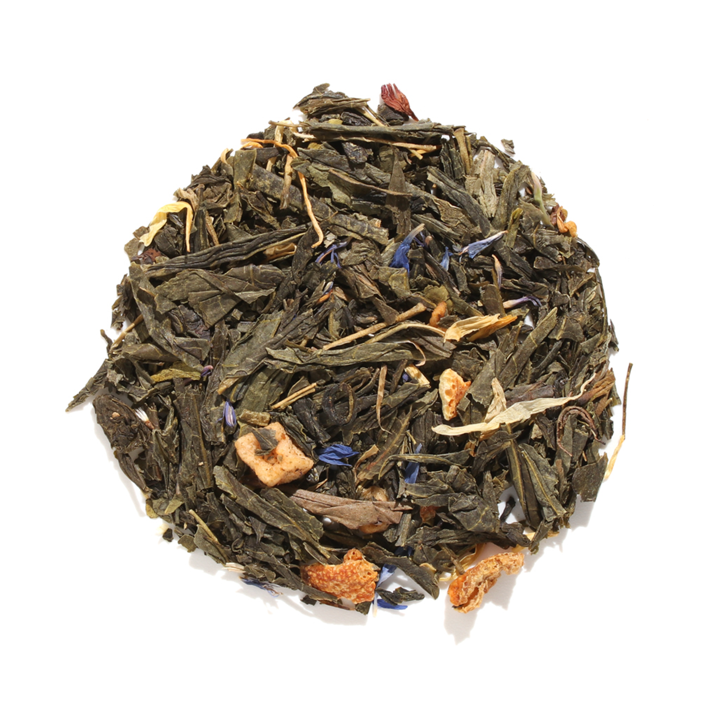 Queen's Blend Lemon Creme Earl Grey Green Loose Leaf Tea: 1 oz