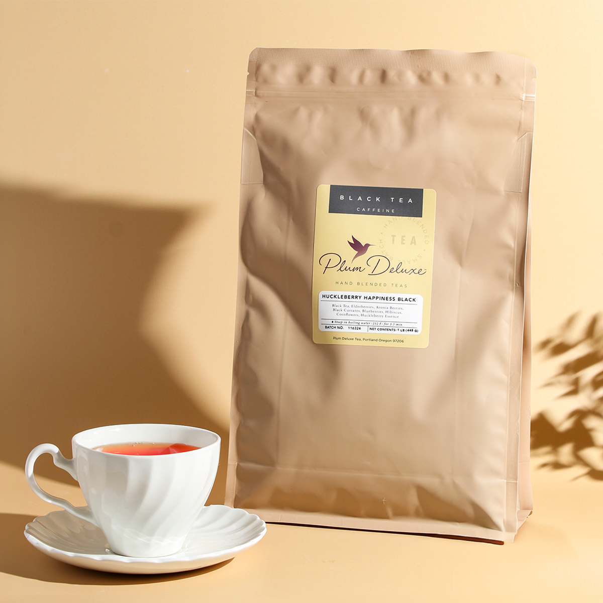 White Chocolate Peppermint Herbal Loose Leaf Tea