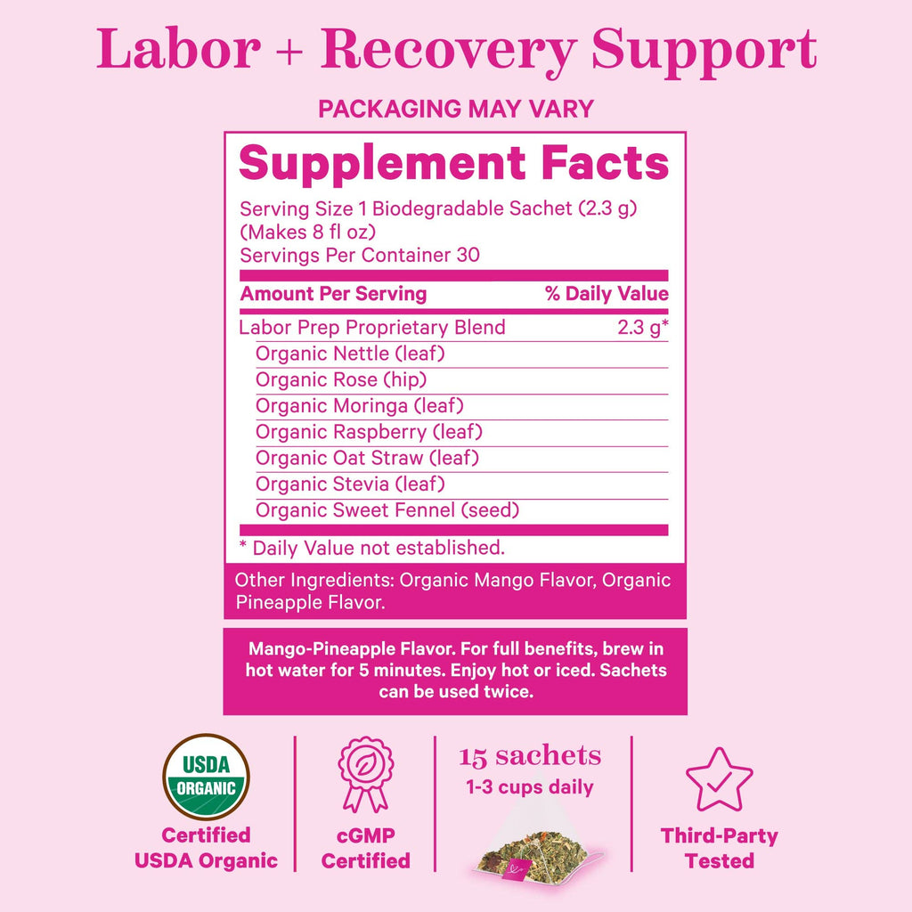 Labor Prep Tea: Sweet