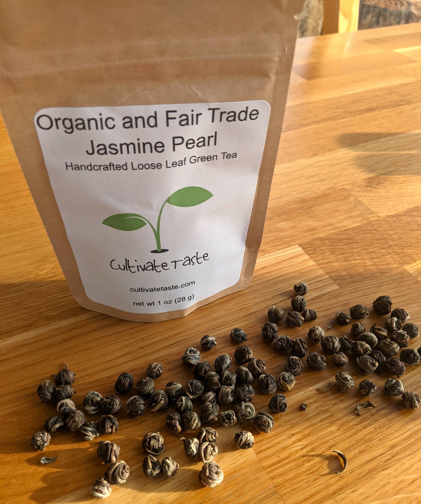 Organic Jasmine Pearl: 1 ounce