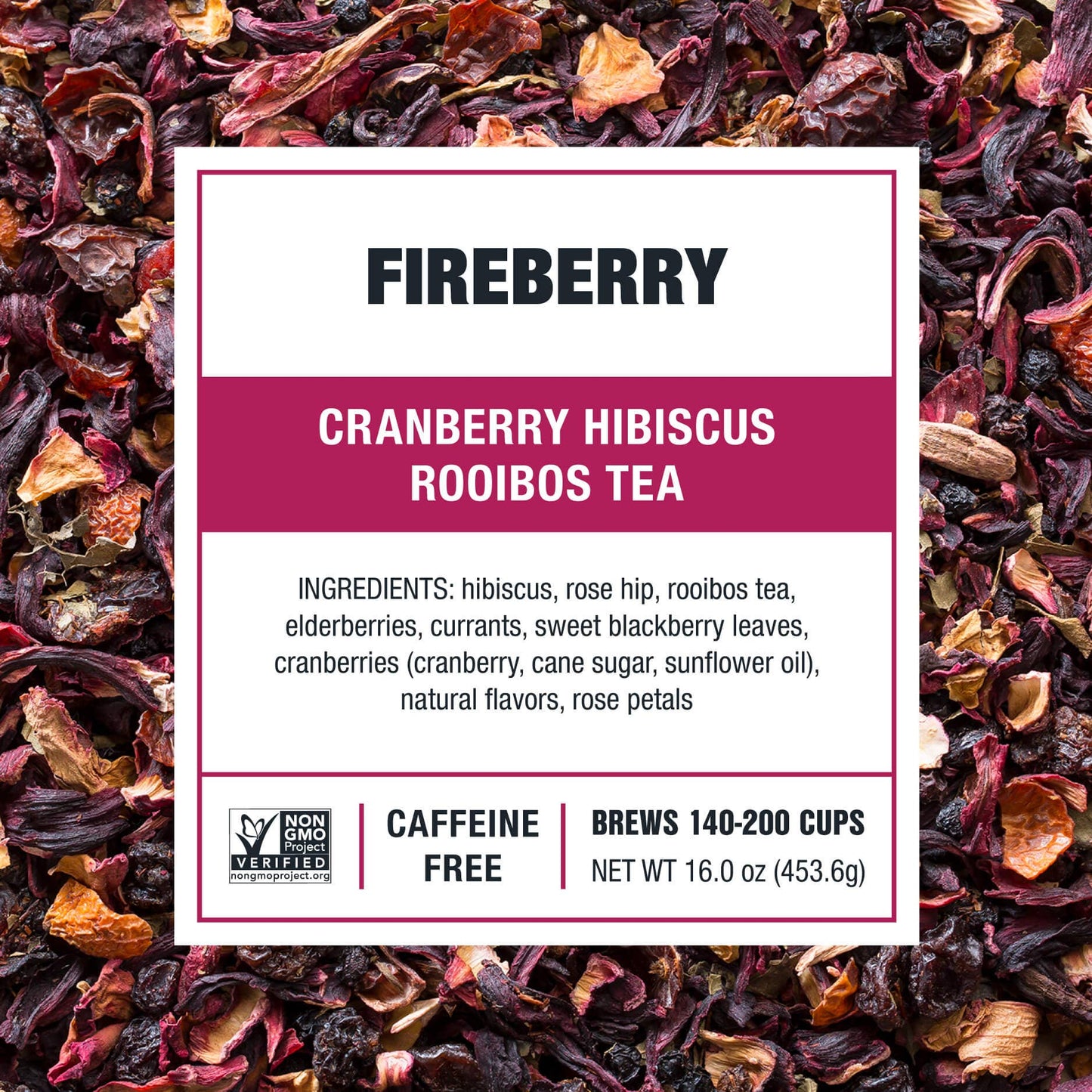Fireberry - Cranberry Hibiscus Rooibos Tea