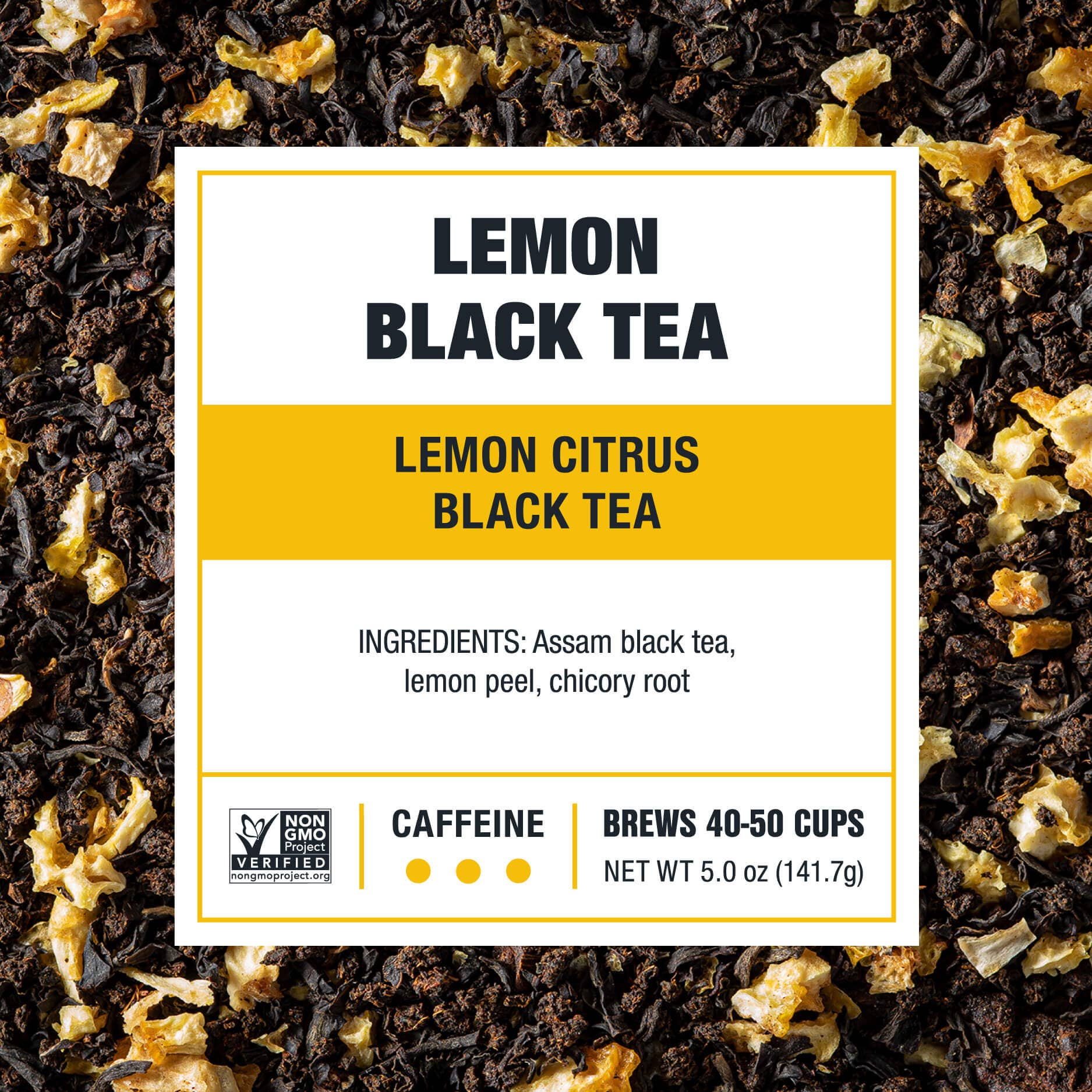 Lemon Black Tea - Lemon Citrus Black Tea