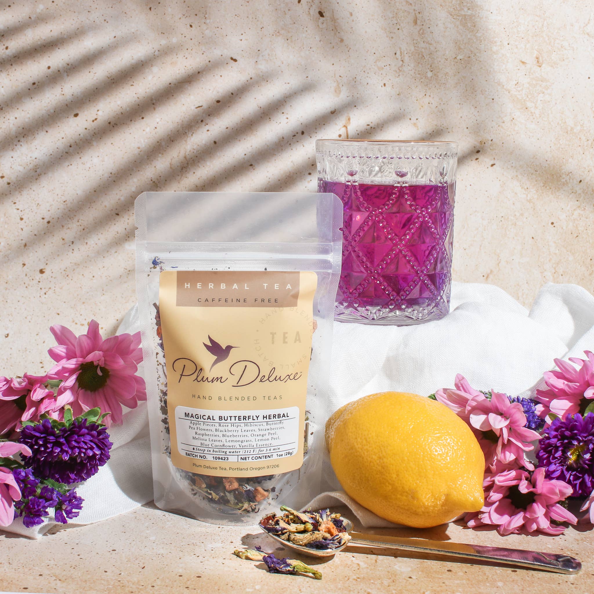 Magical Butterfly Pea Flower Loose Leaf Herbal Tea