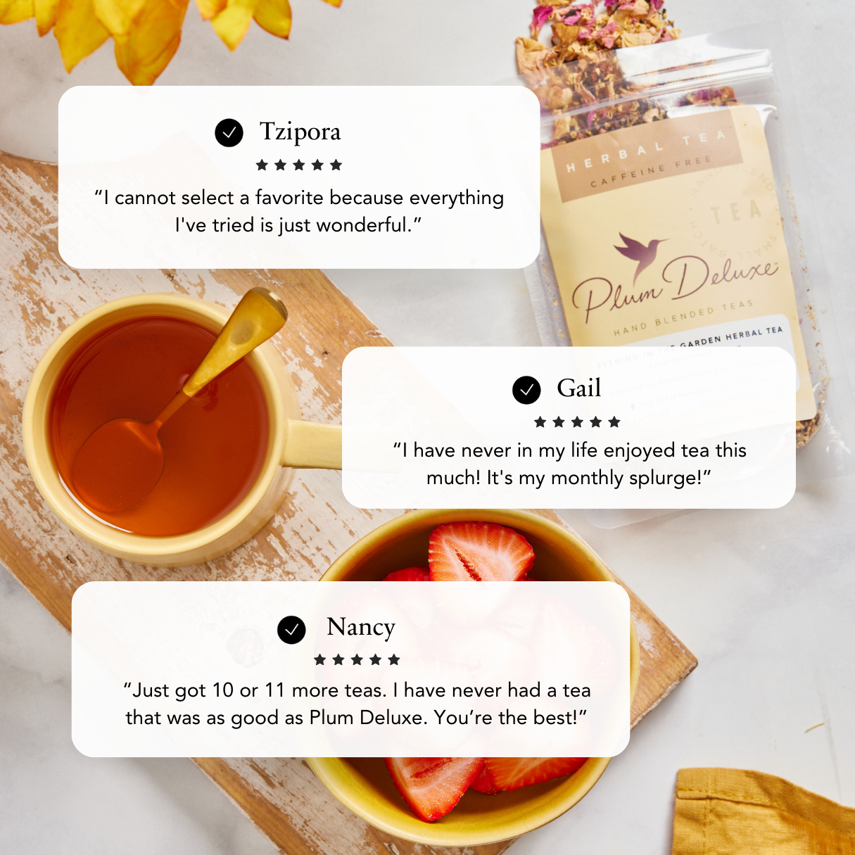 Lavender Daydream White Loose Leaf Tea with Mango