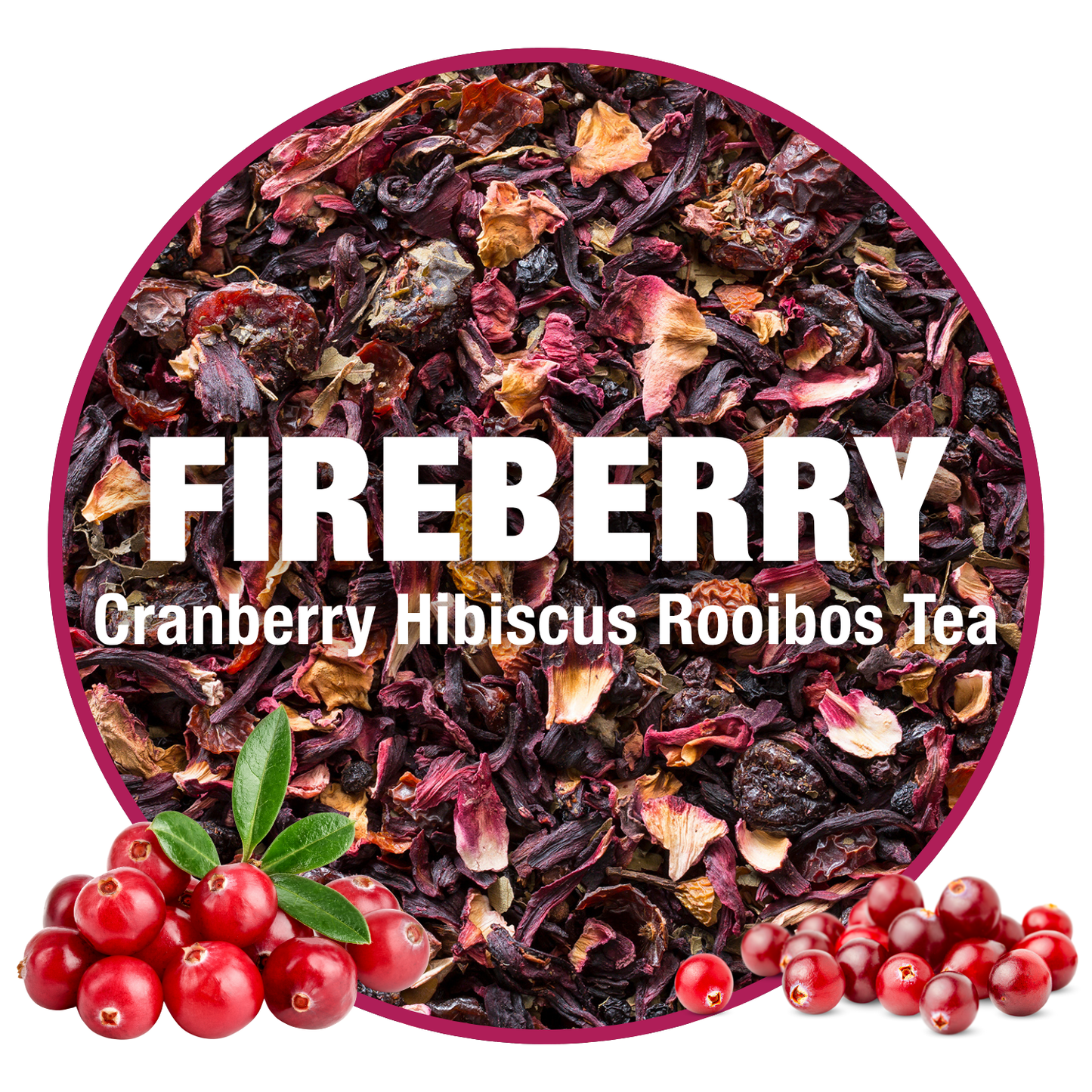 Fireberry - Cranberry Hibiscus Rooibos Tea