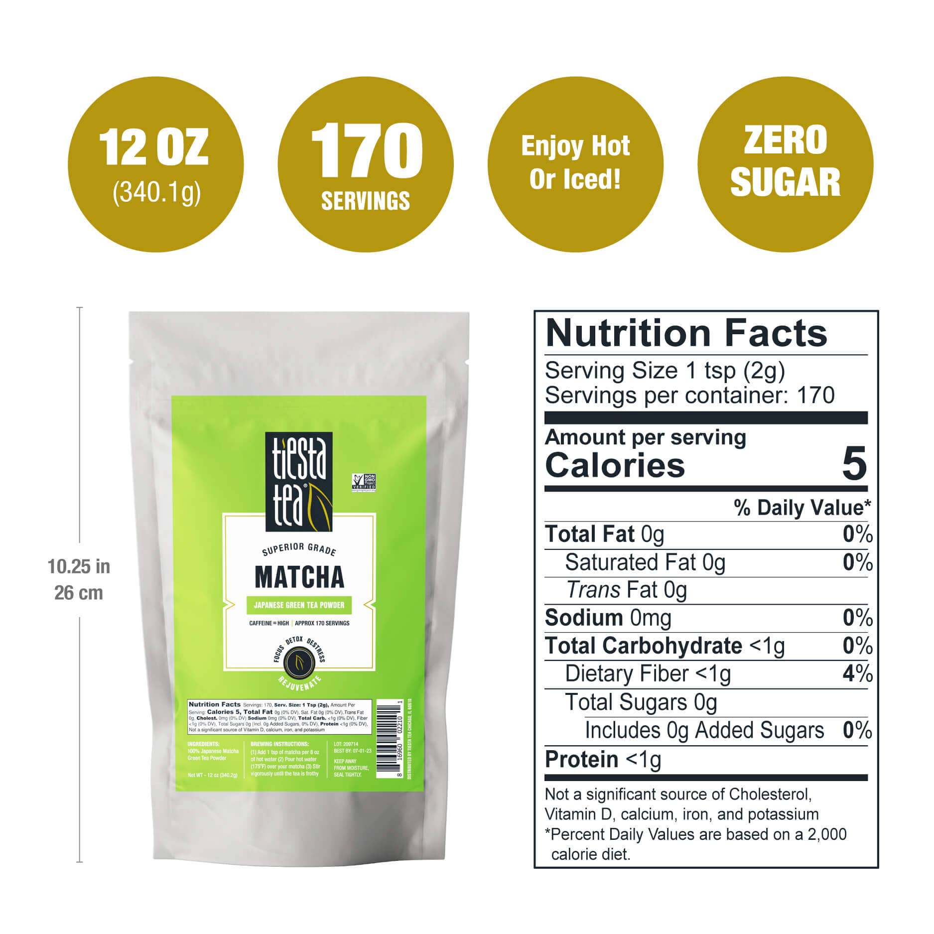 Superior Grade Matcha - Japanese Green Tea Powder