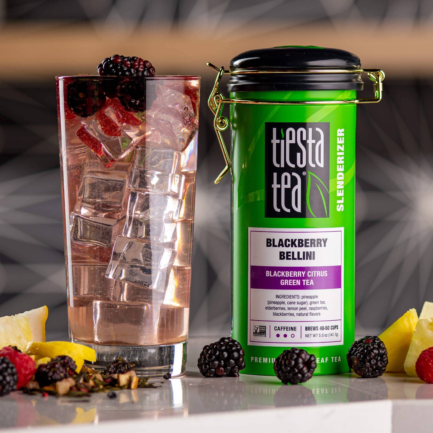 Blackberry Bellini - Blackberry Citrus Green Tea
