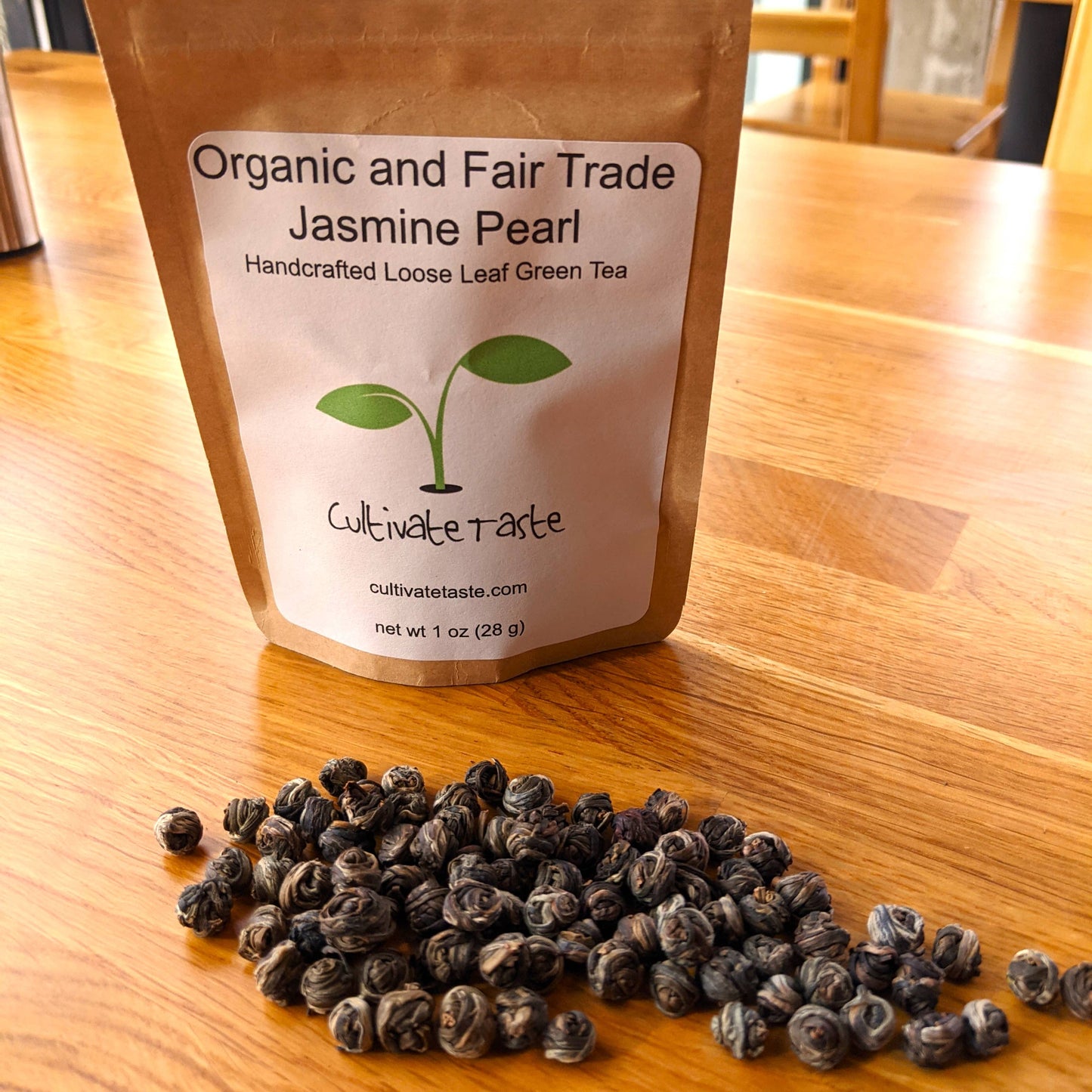 Organic Jasmine Pearl: 1 ounce