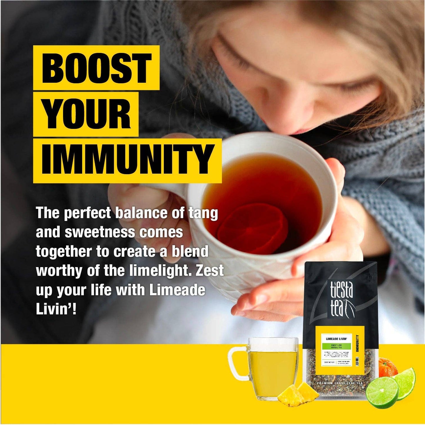 Limeade Livin' - Sweet Lime Herbal Tea