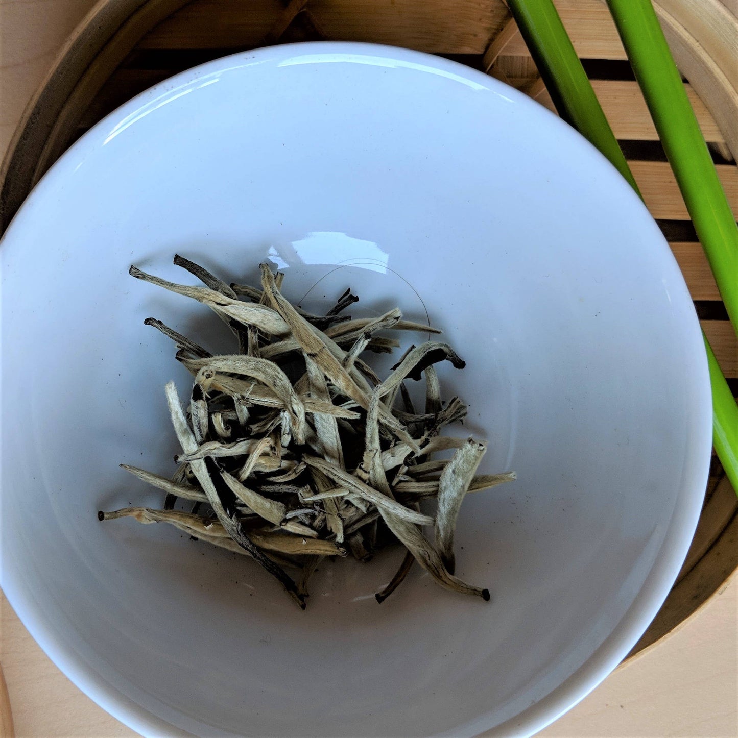 Organic Jasmine Silver Needle: 1 ounce