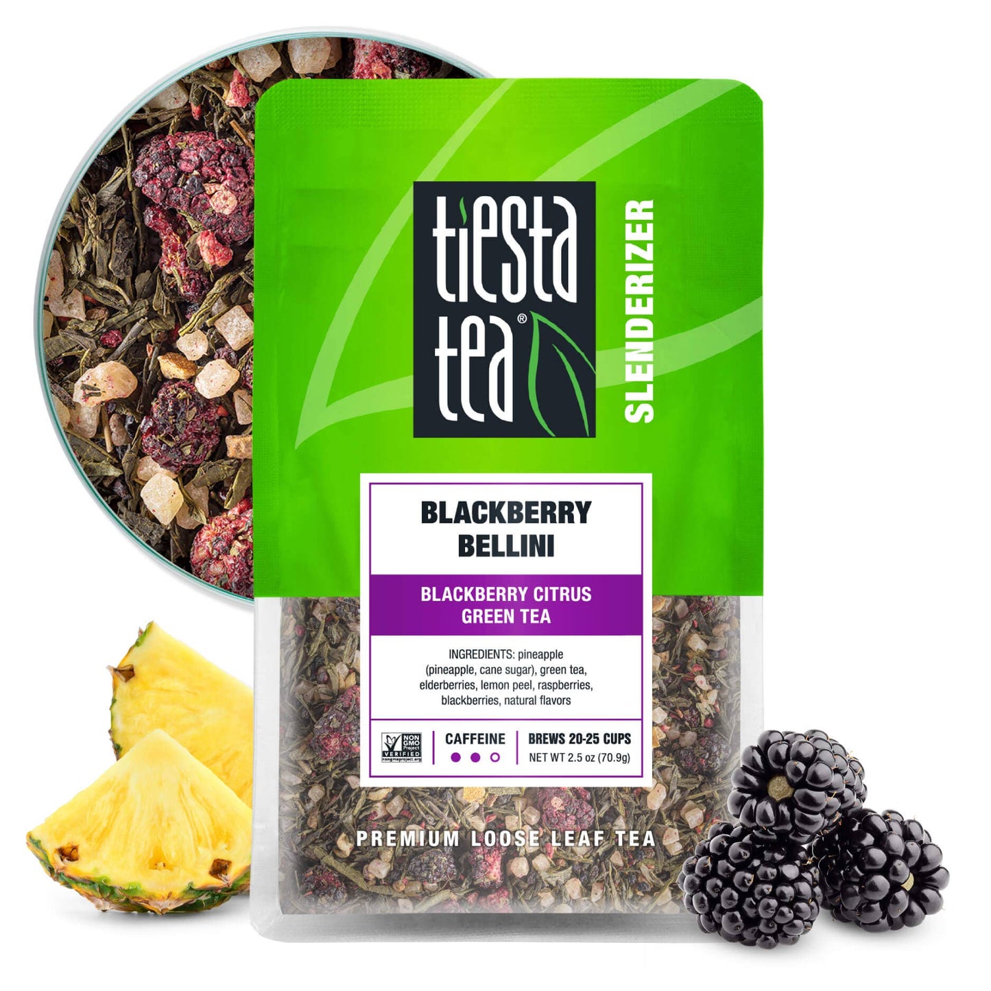 Blackberry Bellini - Blackberry Citrus Green Tea