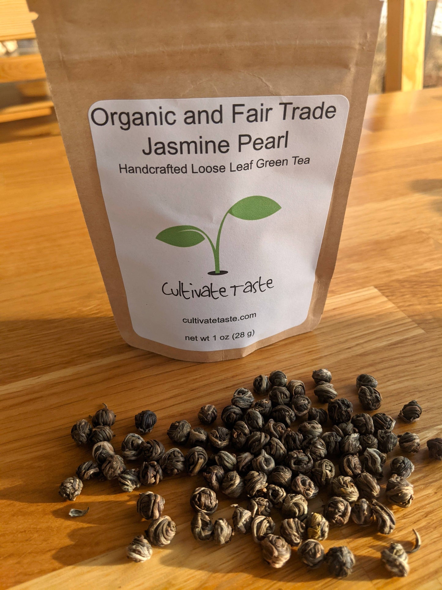 Organic Jasmine Pearl: 1 ounce