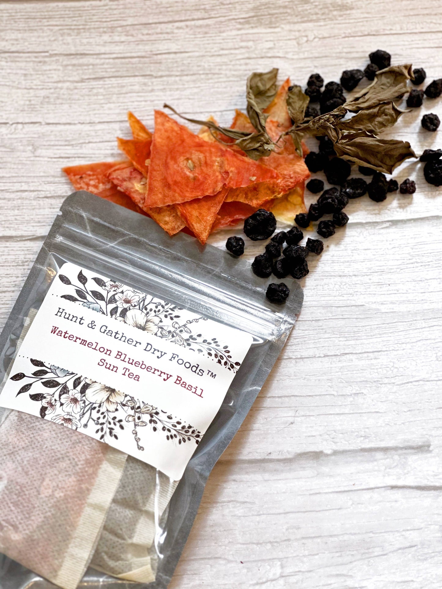 Watermelon, Blueberry & Basil Sun Tea Kit
