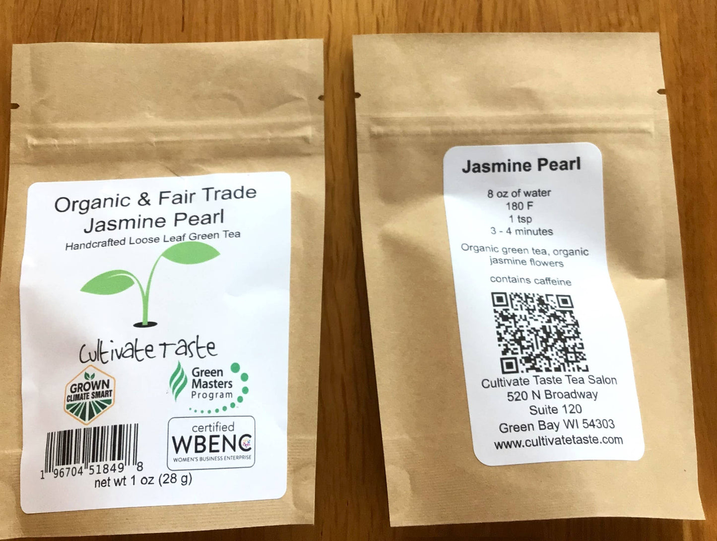 Organic Jasmine Pearl: 1 ounce