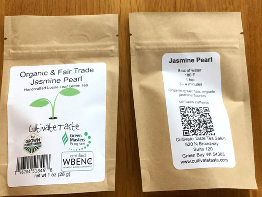 Organic Jasmine Pearl: 1 ounce