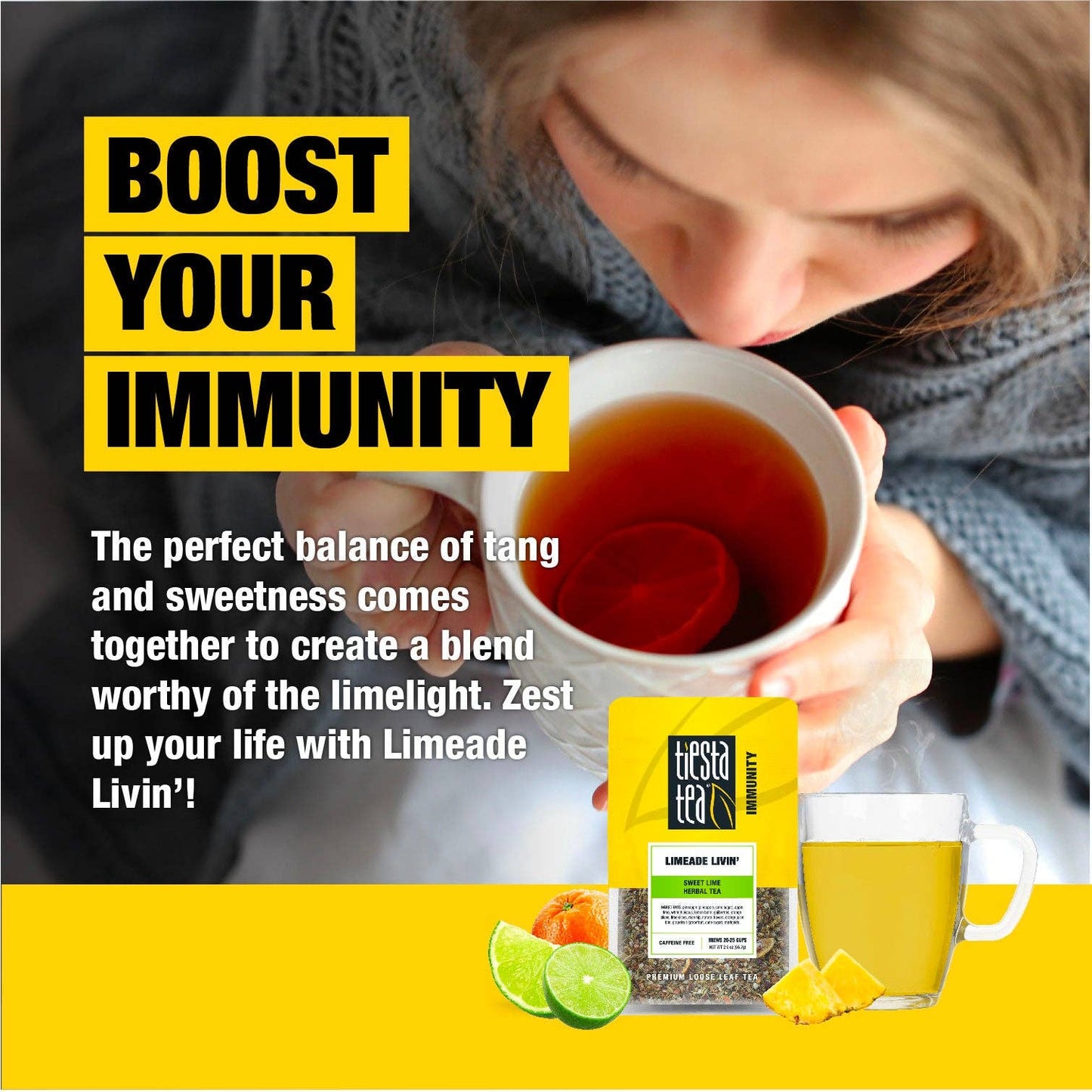 Limeade Livin' - Sweet Lime Herbal Tea
