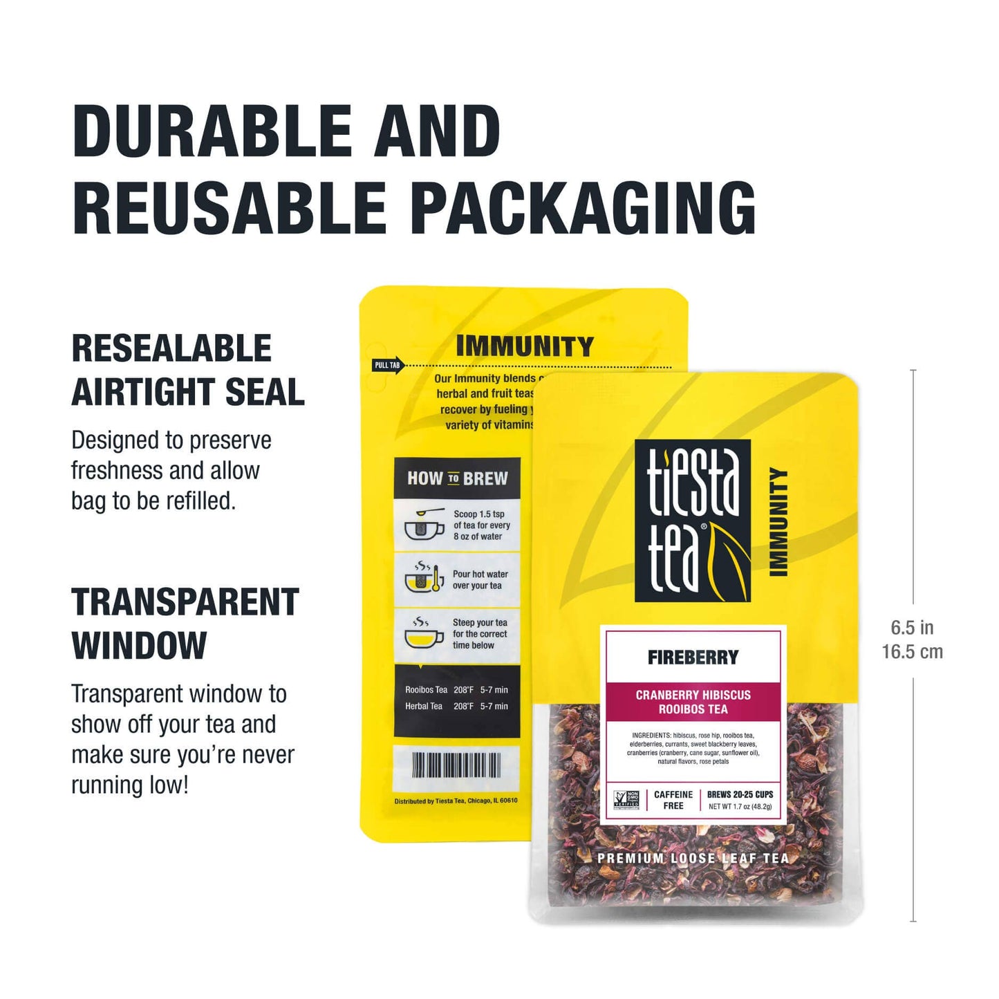 Fireberry - Cranberry Hibiscus Rooibos Tea