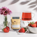 Strawberry Honeysuckle Black Loose Leaf Tea