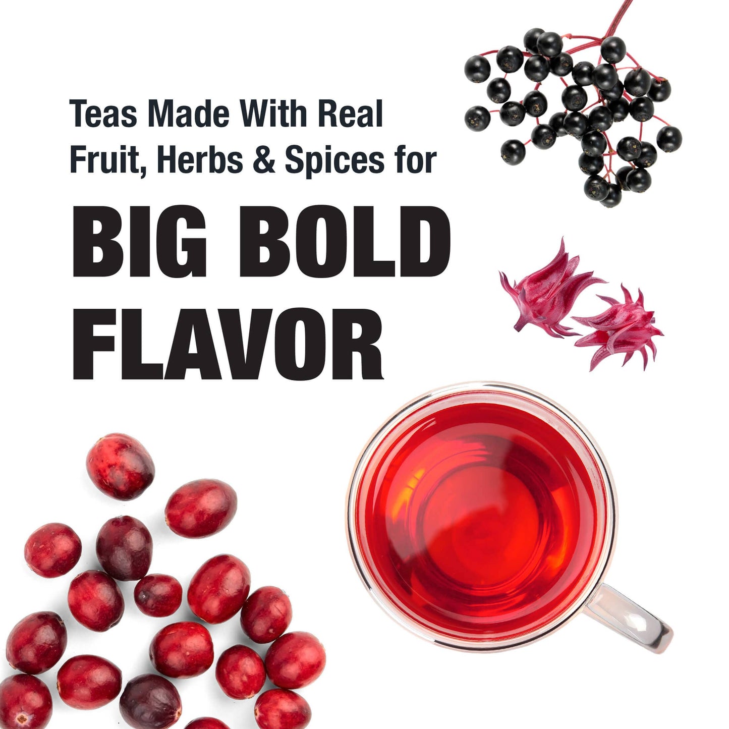 Fireberry - Cranberry Hibiscus Rooibos Tea