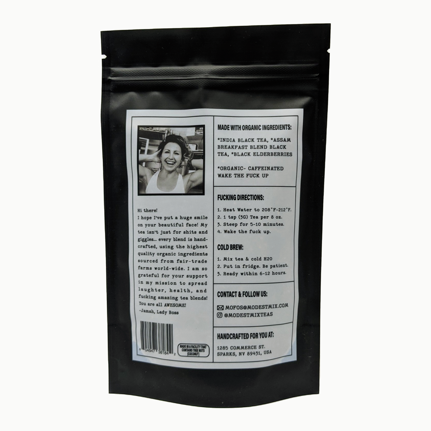 Wake The Fuck Up - 2oz Organic loose leaf bags