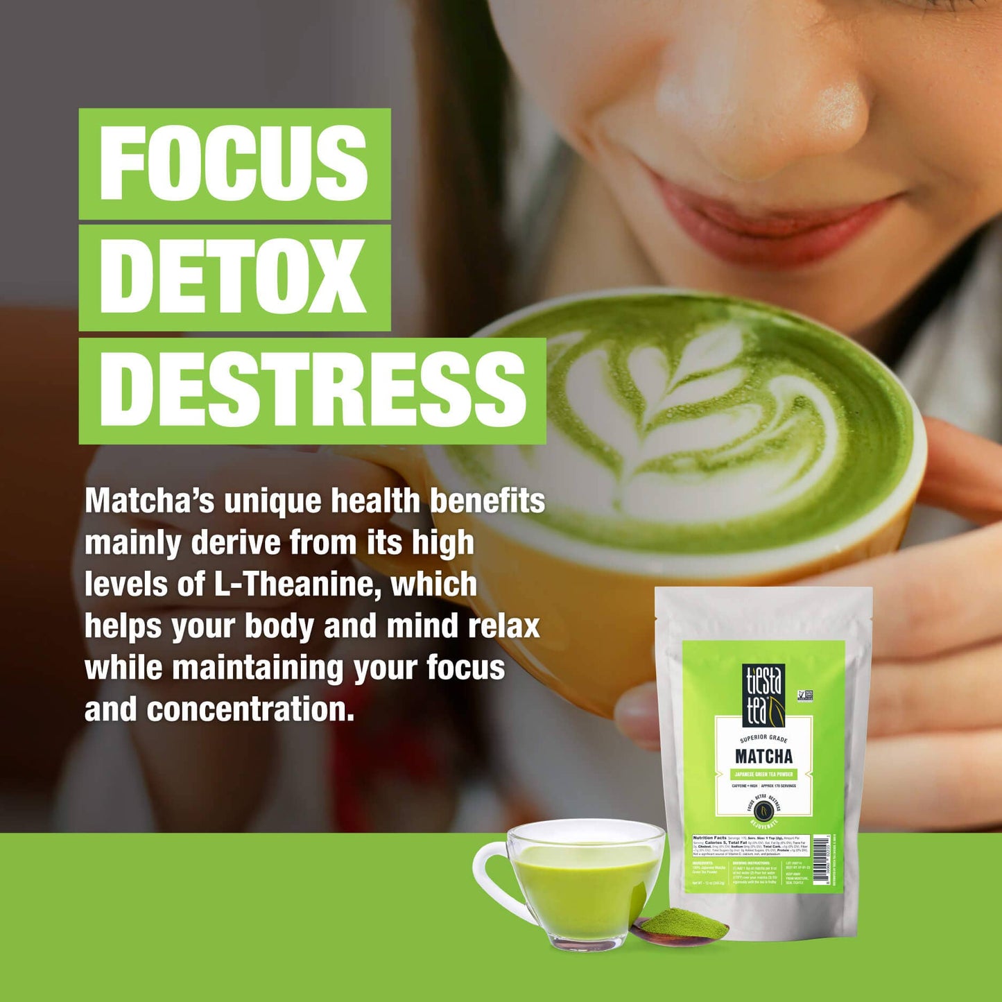 Superior Grade Matcha - Japanese Green Tea Powder