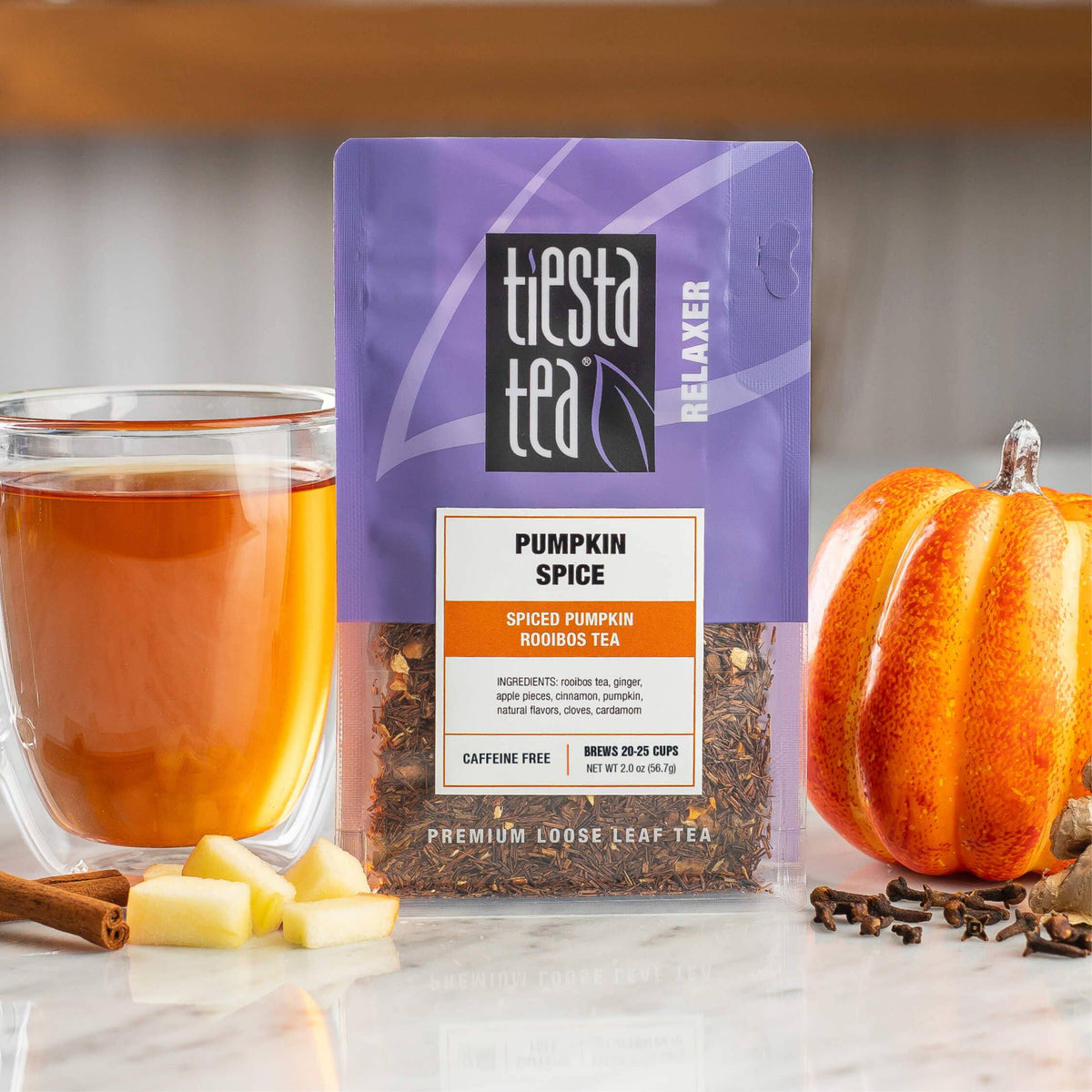 Pumpkin Spice Tea | Spiced Pumpkin Rooibos Loose Leaf